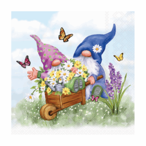 Χαρτοπετσέτα για decoupage, 1τεμ, Ξωτικά του κήπου 13319575