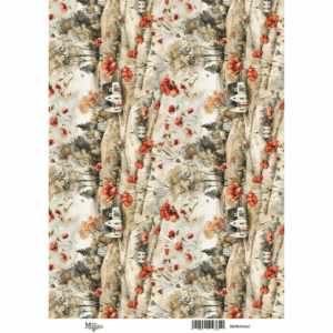 Ριζόχαρτο Maja’s Memories, 22.5x32cm, Λιβάδι με Παπαρούνες, MDRA4362