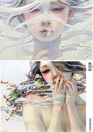 Ριζόχαρτο Α3 30X40  Άγγελοι