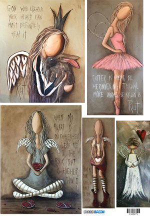 Ριζόχαρτο Α3 30X40  Άγγελοι