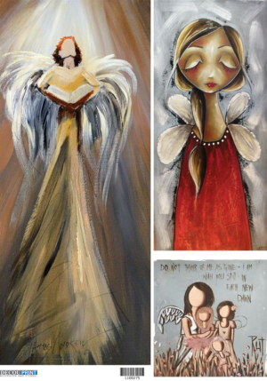 Ριζόχαρτο Α3 30X40  Άγγελοι