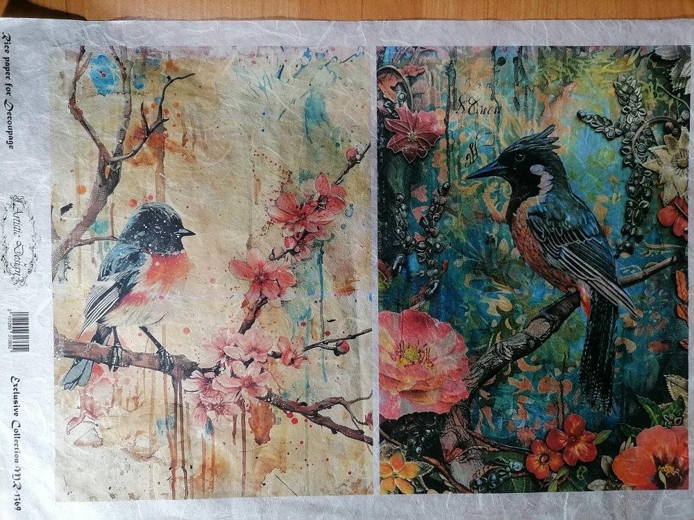 Ριζόχαρτο Artistic Design για Decoupage 30x42cm 1 Ριζόχαρτο Artistic Design για Decoupage 30x42cm