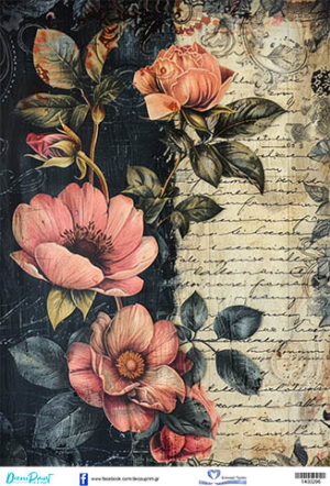 Ριζόχαρτο Α3 Λουλούδια