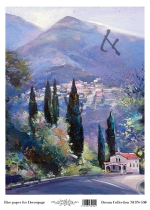 Ριζόχαρτο NCFS Dream collection για Decoupage Α4