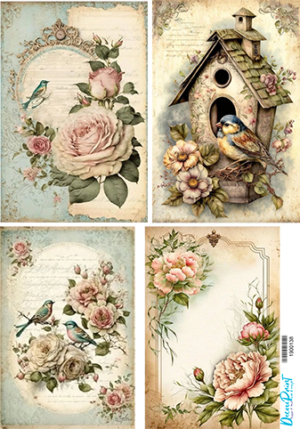 Ριζόχαρτο Α3 Vintage Collection - Vintage Womens