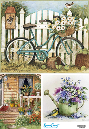 Ριζόχαρτο Α3 Λουλούδια