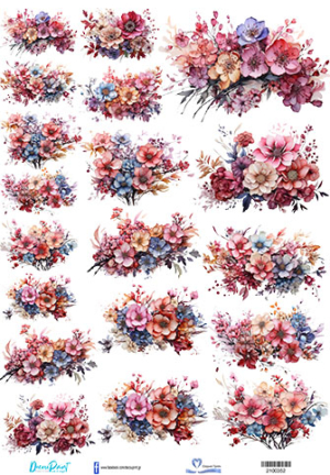 Ριζόχαρτο Α3 Λουλούδια