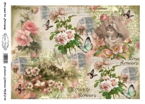 Ριζόχαρτο Artistic Design για Decoupage Α4