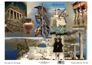 Ριζόχαρτο Artistic Design για Decoupage 30x40cm, Dream Collection Greece