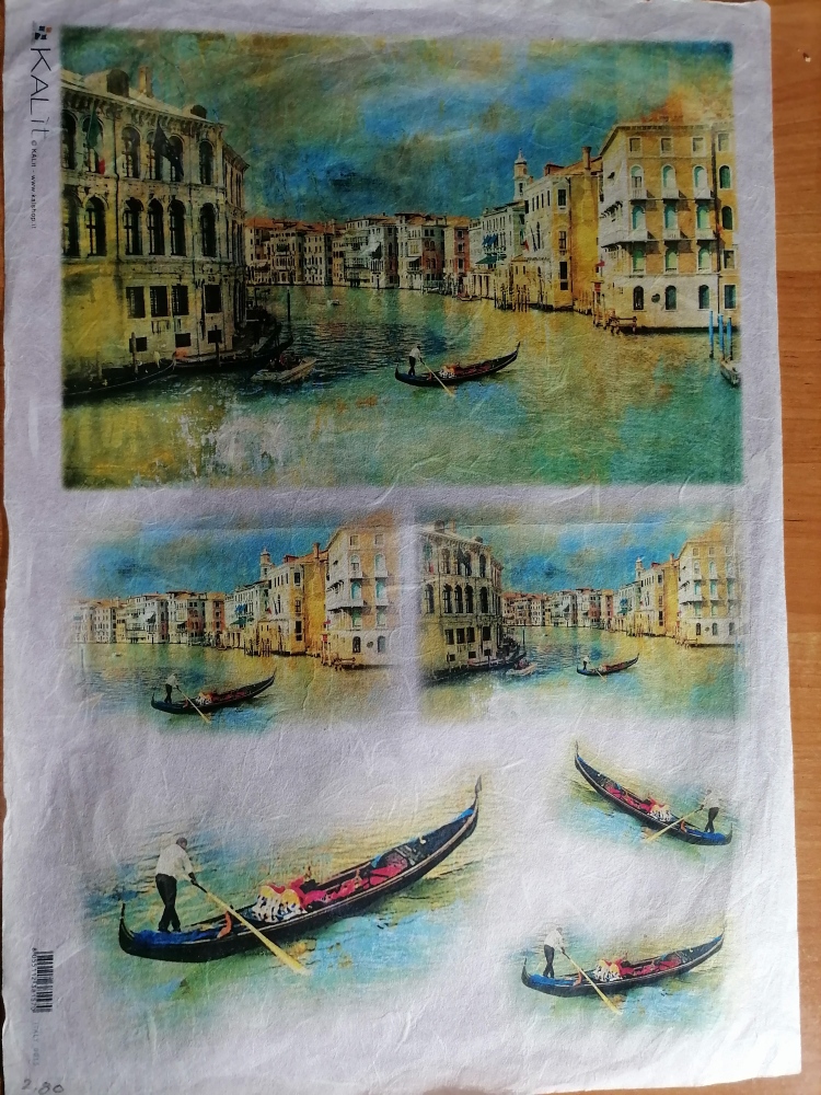 Ριζόχαρτο PaperD για Decoupage 32Χ45cm – ITALY 0015 1 Ριζόχαρτο PaperD για Decoupage 32Χ45cm – ITALY 0015