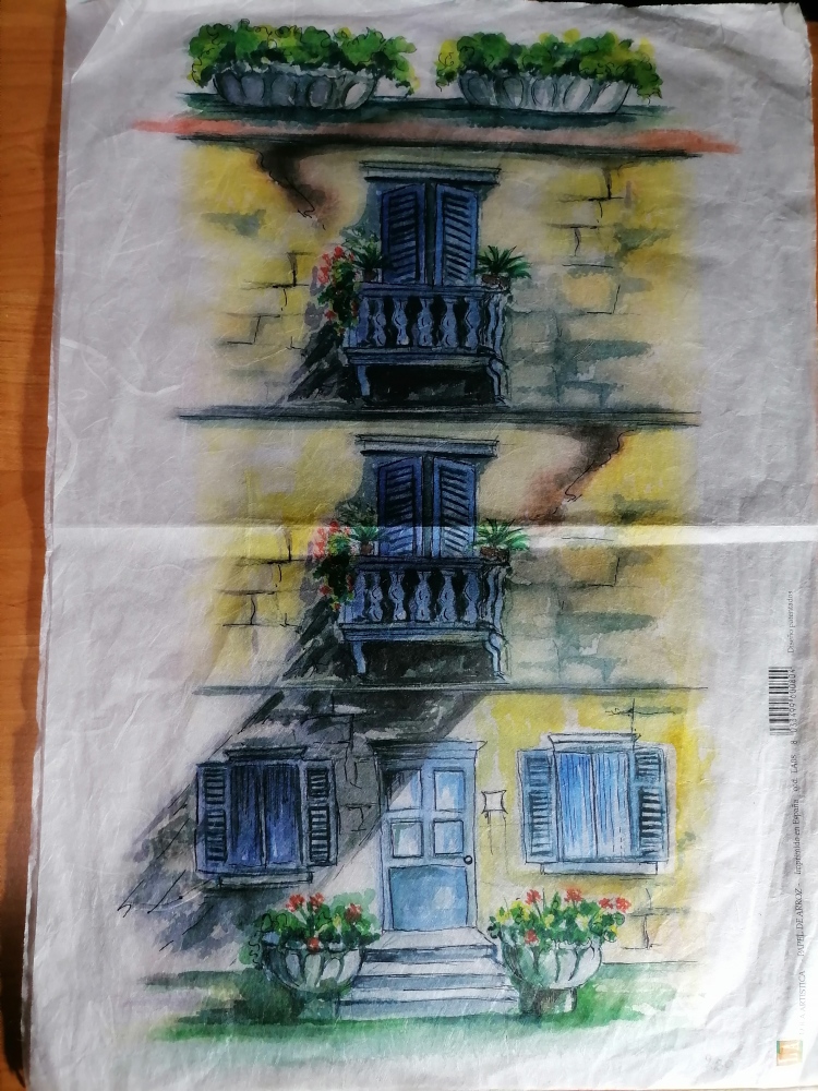 Ριζόχαρτο PaperD για Decoupage 32Χ45cm – 1 Ριζόχαρτο PaperD για Decoupage 32Χ45cm –