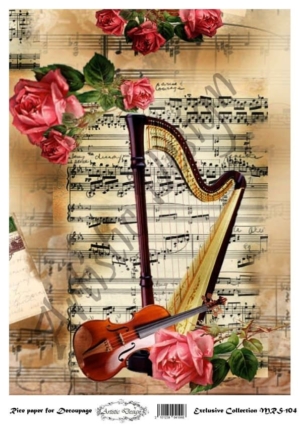 Ριζόχαρτο Artistic Design για Decoupage Α4