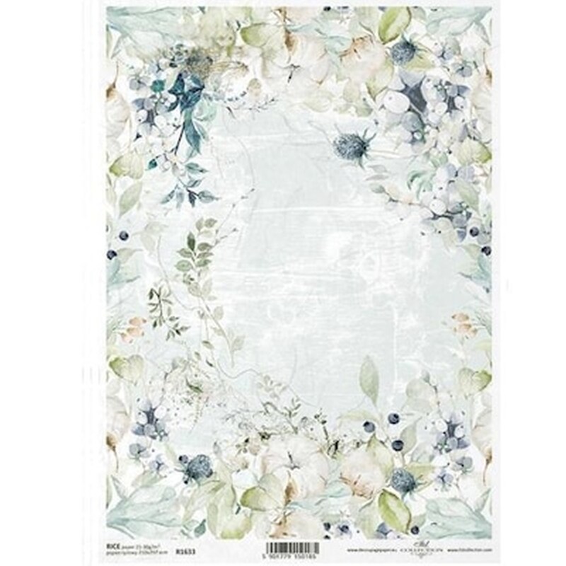 Ριζόχαρτο για Decoupage 21x29cm, 1 Ριζόχαρτο για Decoupage 21x29cm,