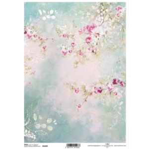 Ριζόχαρτο πασχαλινό ITD Collection, 21x29cm, spring shabby chic