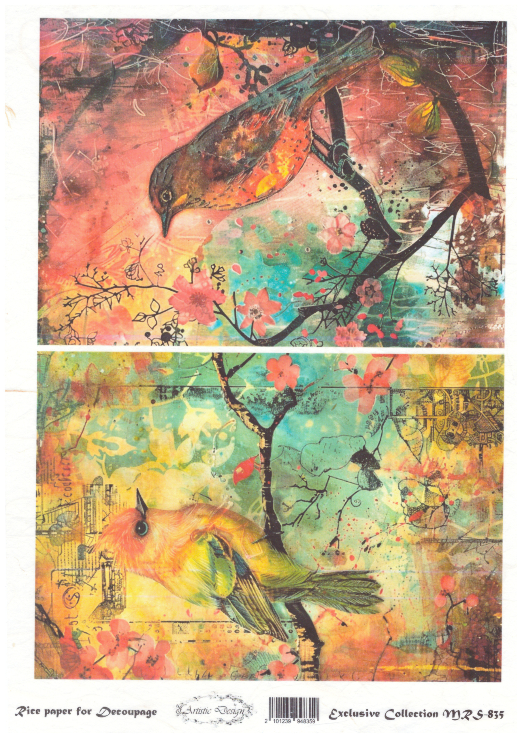 Ριζόχαρτο Artistic Design για Decoupage Α4 1 Ριζόχαρτο Artistic Design για Decoupage Α4