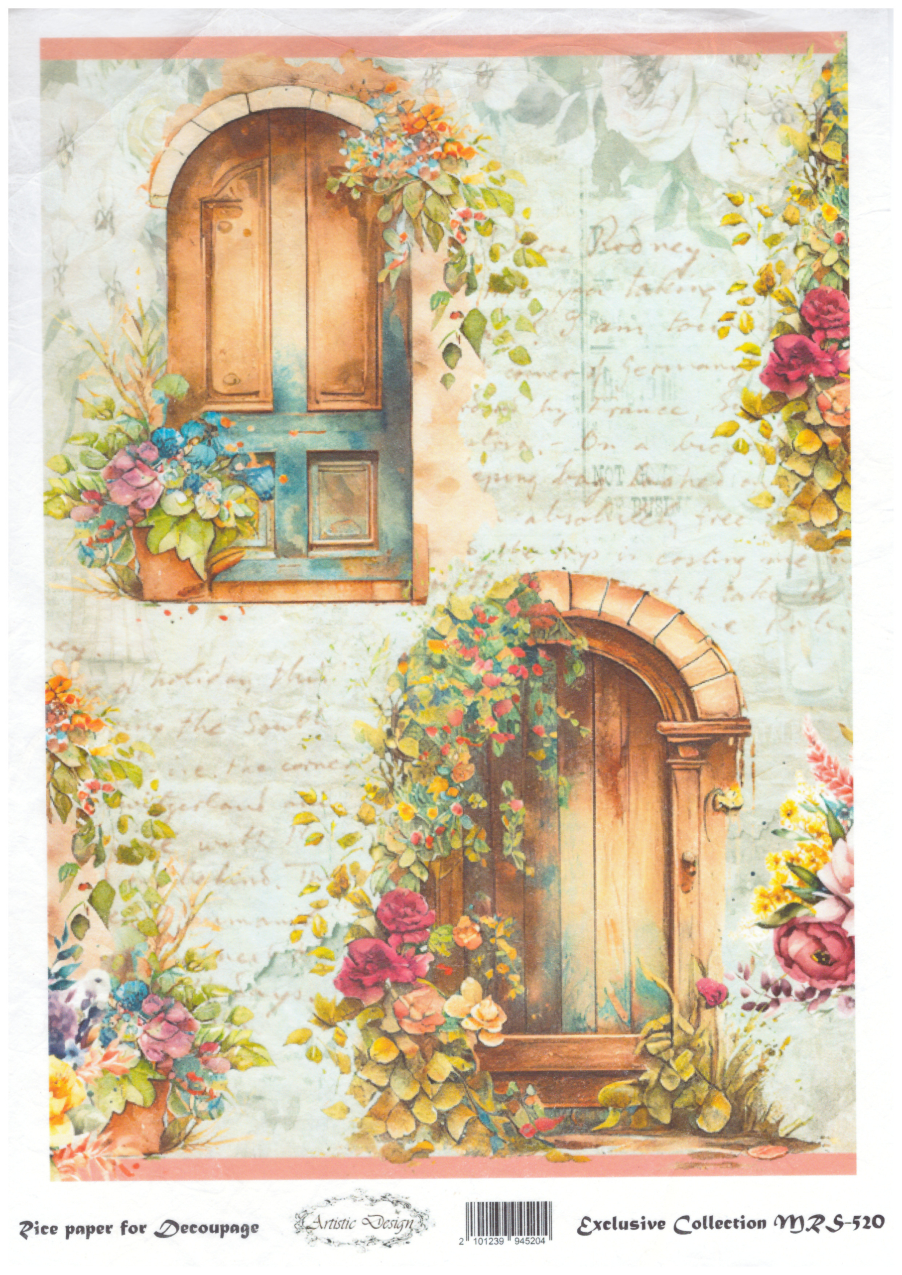 Ριζόχαρτο Artistic Design για Decoupage Α4 1 Ριζόχαρτο Artistic Design για Decoupage Α4