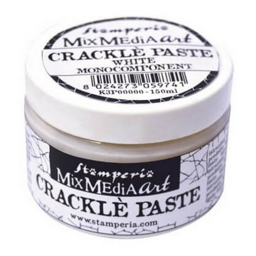 Mix Media Crackle Paste 150 ml, Stamperia 1 Mix Media Crackle Paste 150 ml, Stamperia