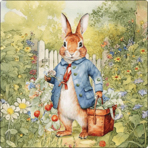 Χαρτοπετσέτα για decoupage, 1τεμ, Mr. Rabbit  23320420